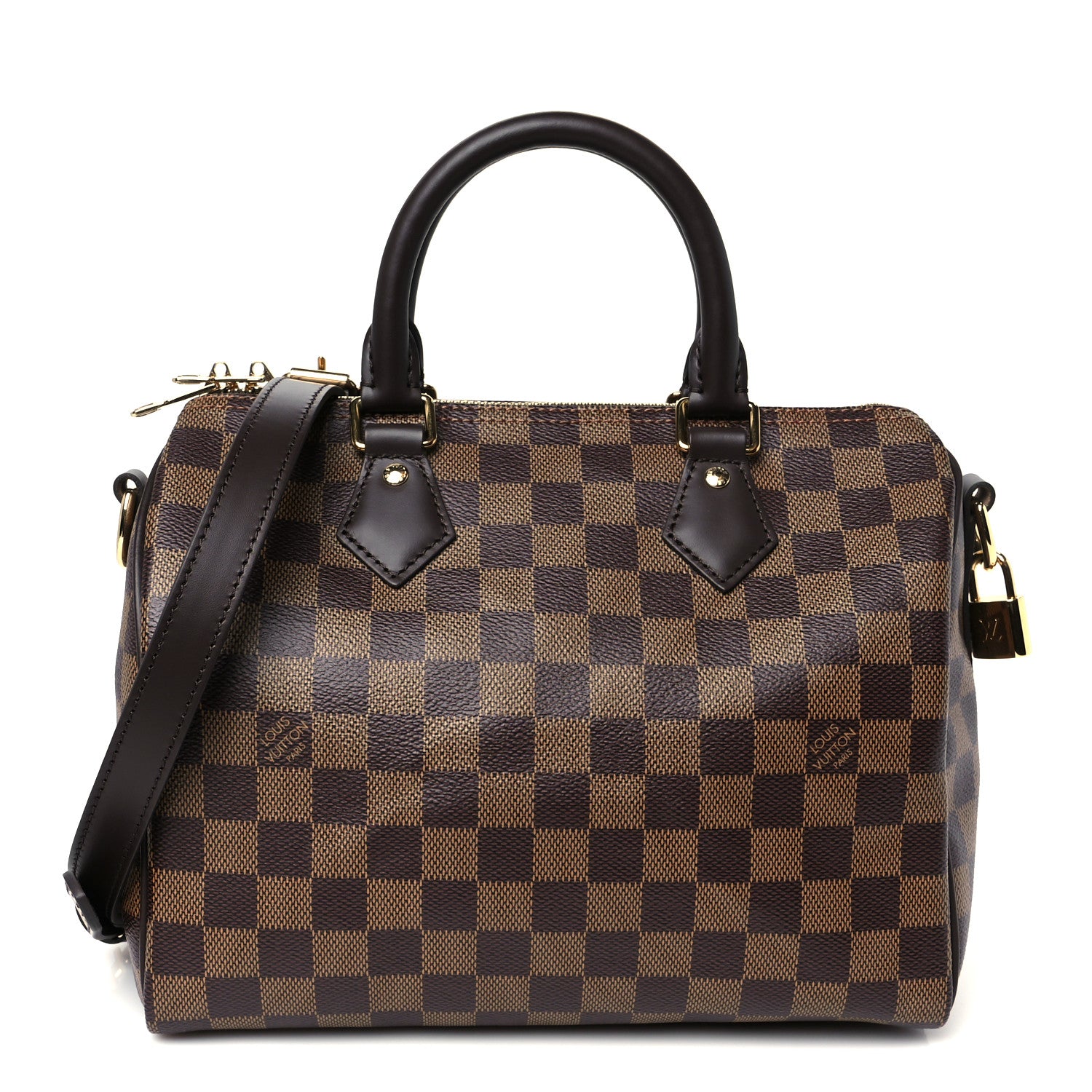 Louis Vuitton Damier Ebene Speedy Bandouliere 25 1 of 11