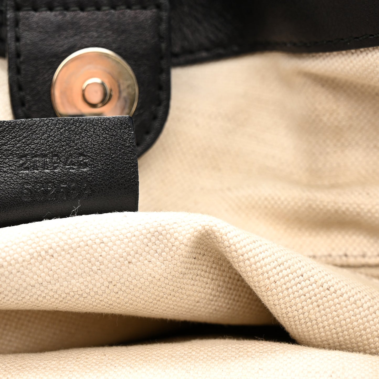 Guccissima Large Sukey Tote Black