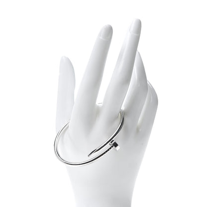 Cartier 18K White Gold Juste Un Clou Bracelet 17 2 of 4