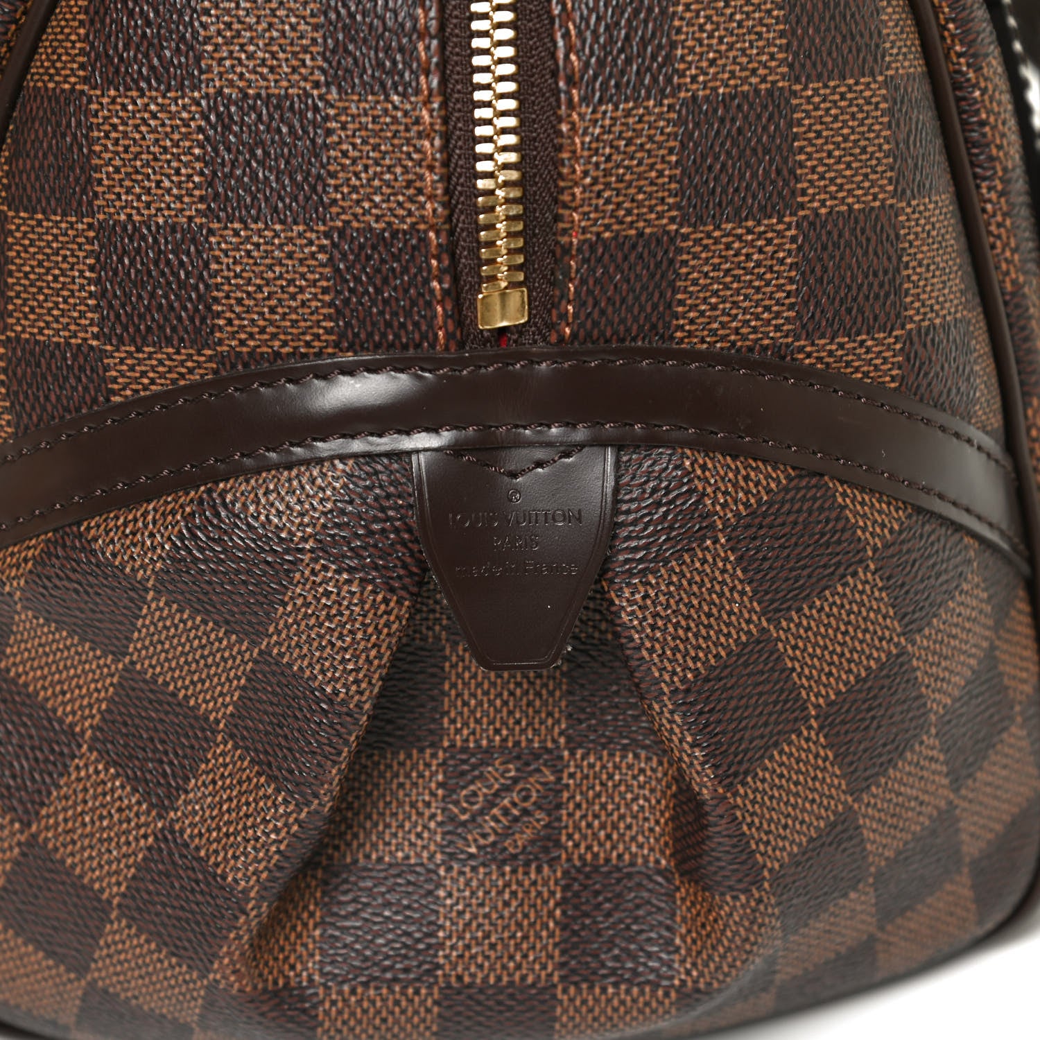 Louis Vuitton Damier Ebene Rivington GM 6 of 10