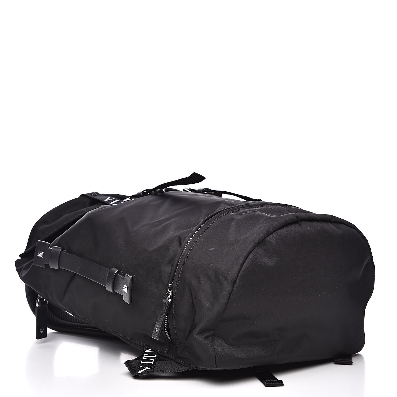 Valentino Garavani Nylon VLTN Large Backpack Black 4 of 10
