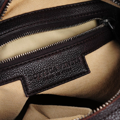 Bottega Veneta Cervo Braided Zip Hobo Moro 6 of 7