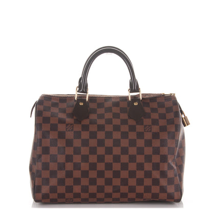 Louis Vuitton Damier Ebene Speedy 30 1 of 7