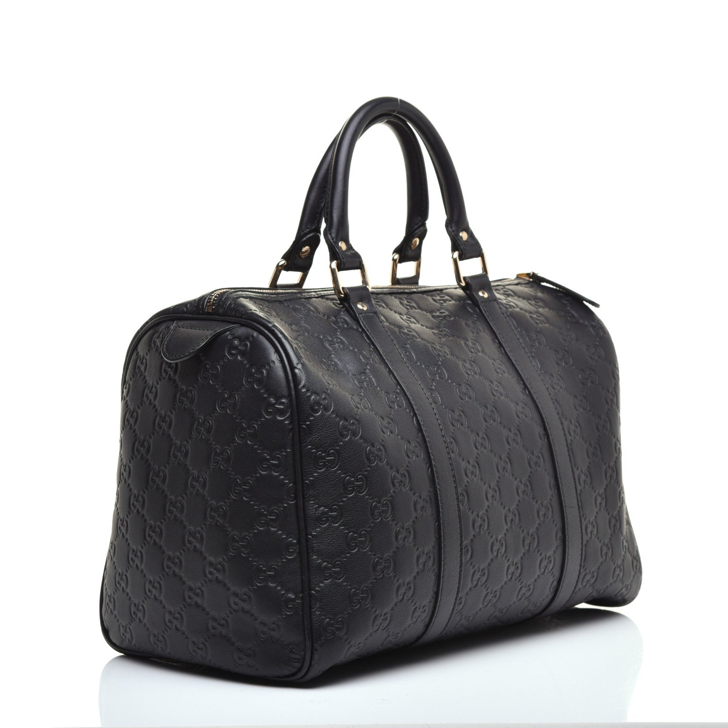 Gucci Guccissima Medium Joy Boston Black 3 of 9
