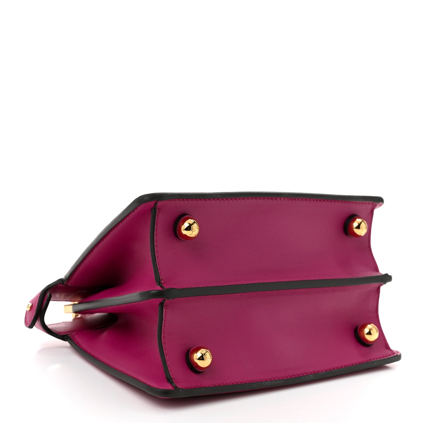 Shiny Nappa Petite Peekaboo I SEE U Satchel Ciclamino Pilar