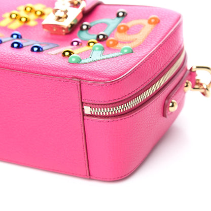 Dolce & Gabbana Calfskin Family Box Bag Hot Pink 8 of 9