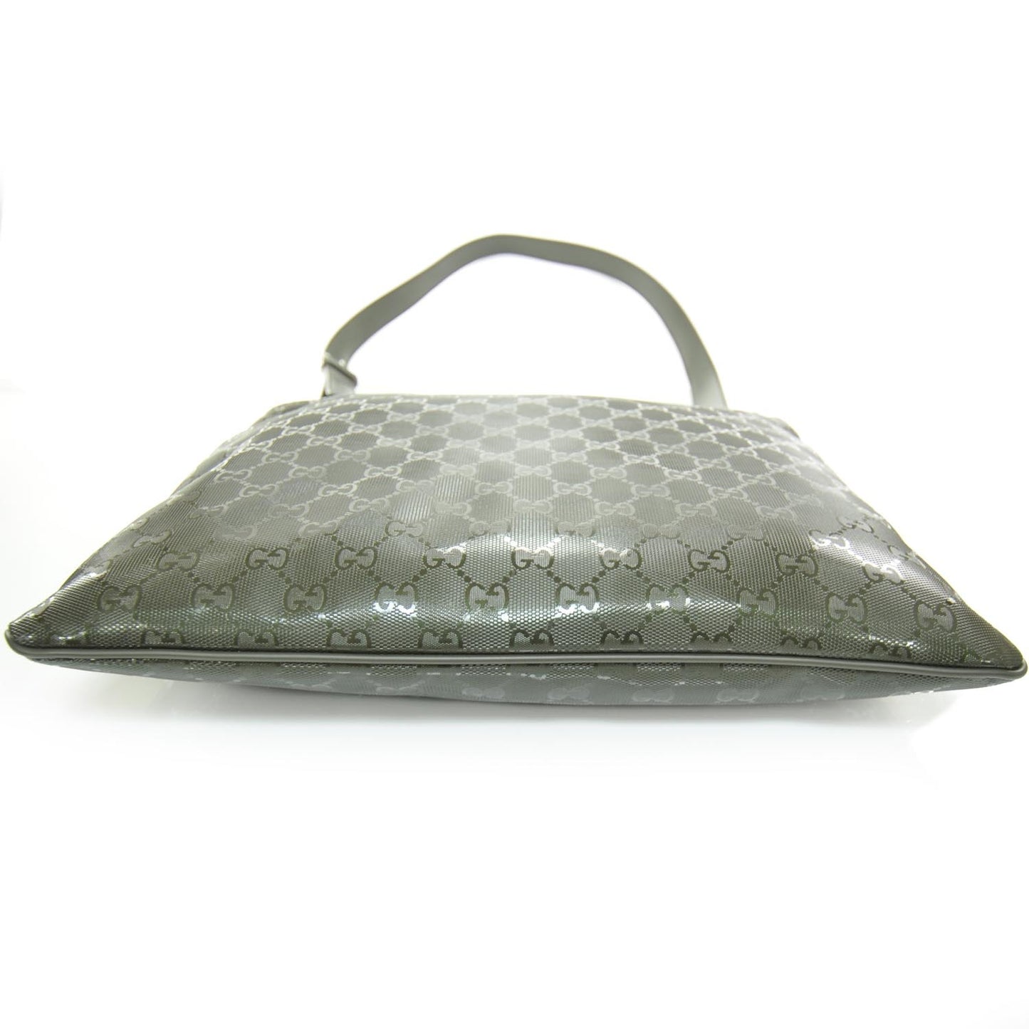 Imprime Monogram Medium Flat Messenger Bag Military