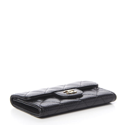 Chanel Caviar Quilted Flap Card Holder Black 4 of 8