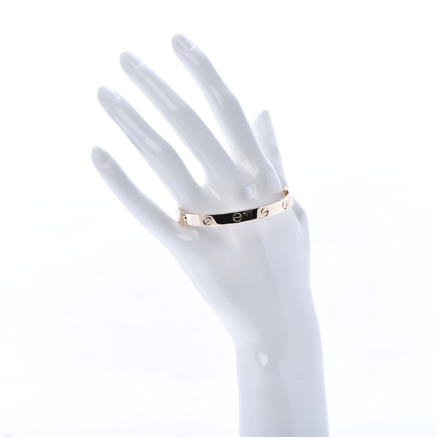 Cartier 18K Pink Gold LOVE Bracelet 17 2 of 5