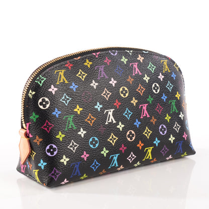 Louis Vuitton Monogram Multicolor Cosmetic Pouch Black Grenade 3 of 7