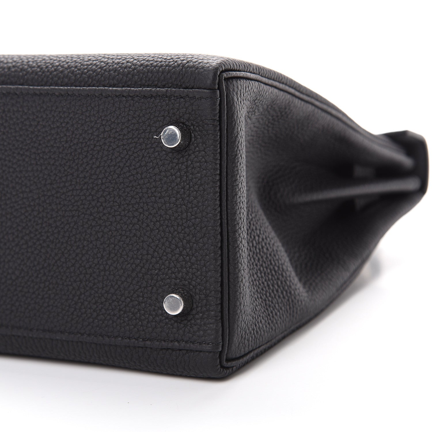 Hermes Togo Kelly Retourne 28 Black 8 of 10