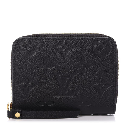 Louis Vuitton Empreinte Zippy Coin Purse Black 1 of 9