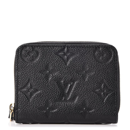 Louis Vuitton Empreinte Zippy Coin Purse Black 1 of 7