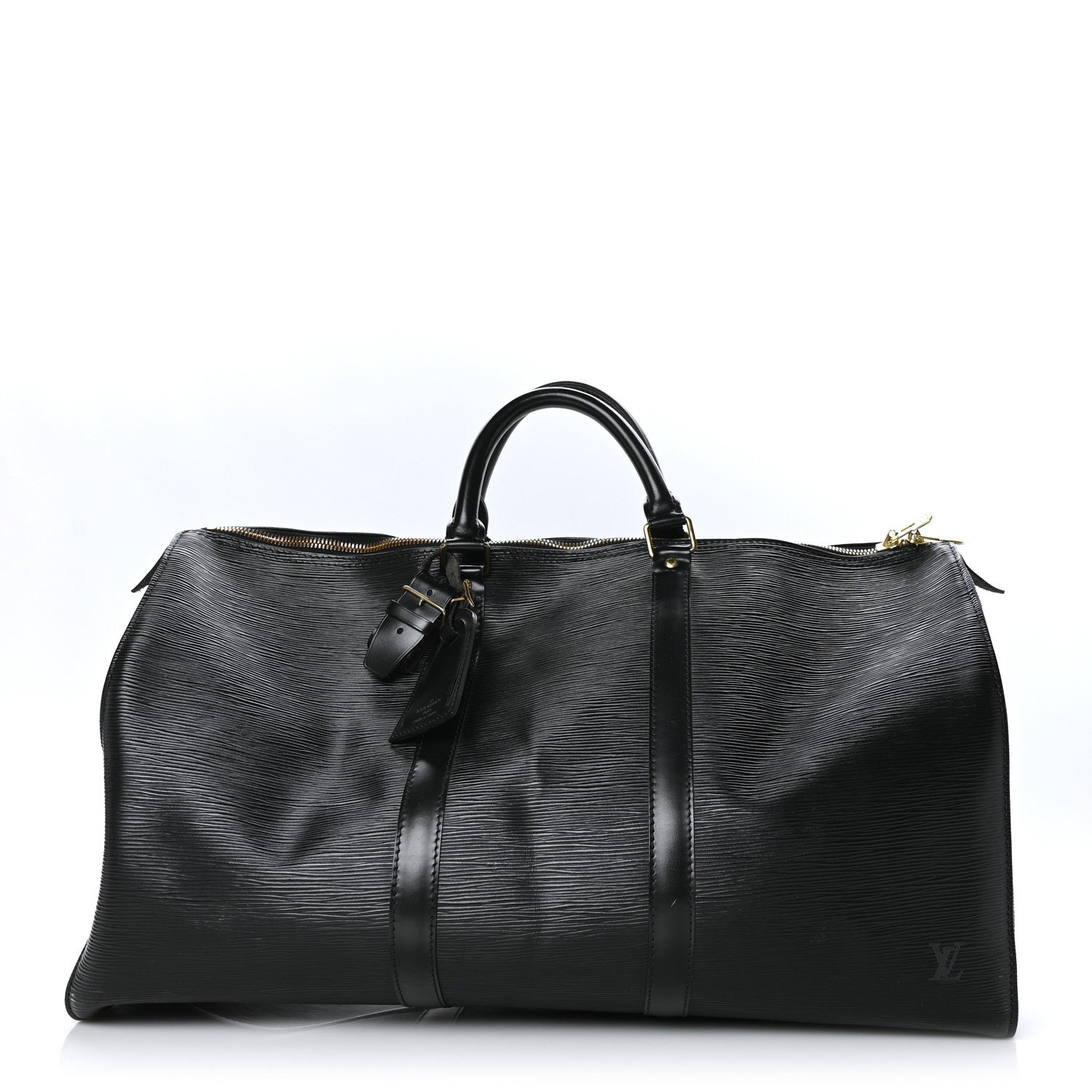 Louis Vuitton Epi Keepall 50 Black 1 of 11