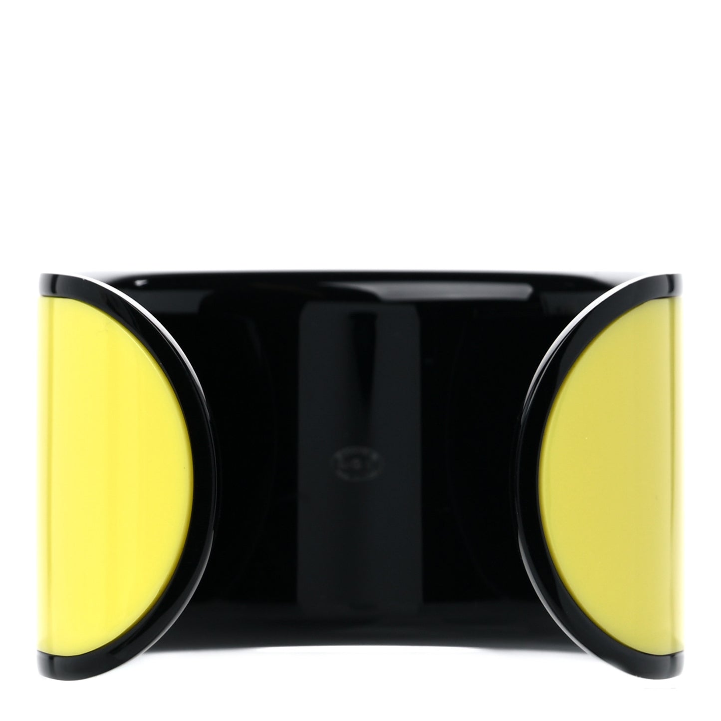 Resin CC Cuff Neon Yellow Black