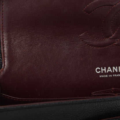 Chanel Caviar Quilted Medium Double Flap Black 9 of 18