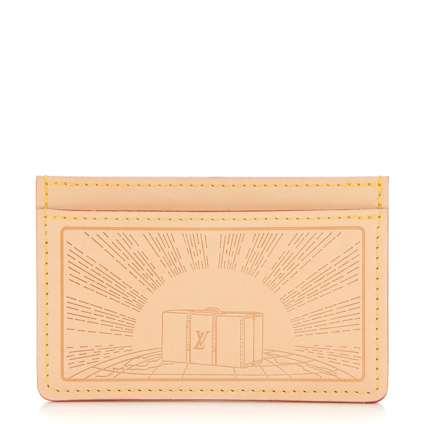 Vachetta Voyages Card Holder