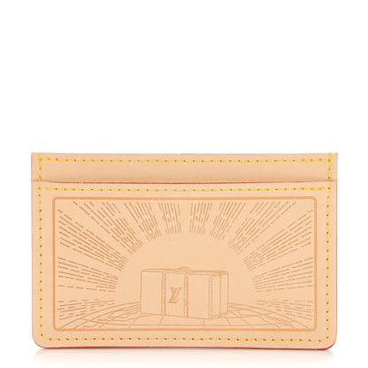 Louis Vuitton Vachetta Voyages Card Holder 1 of 6