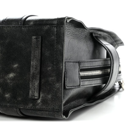 Marc Jacobs Distressed Calfskin Medium The Tote Bag Black 10 of 12