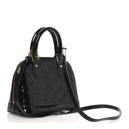Louis Vuitton Vernis Alma BB Amarante 3 of 12