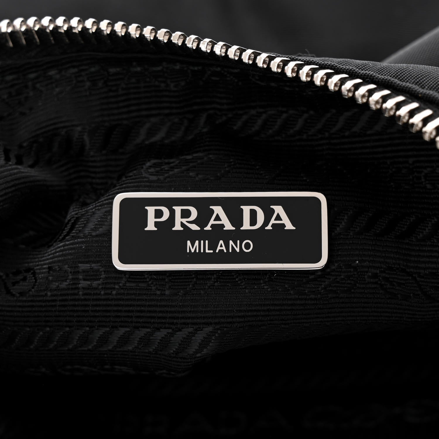 Prada Nylon Re-Edition 2005 Shoulder Bag Black 6 of 11