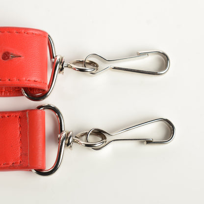 Balenciaga Matte Goatskin Rubber Covered Classic Hardware Mini Twiggy Rouge Coquelicot Rouge Braise 7 of 14