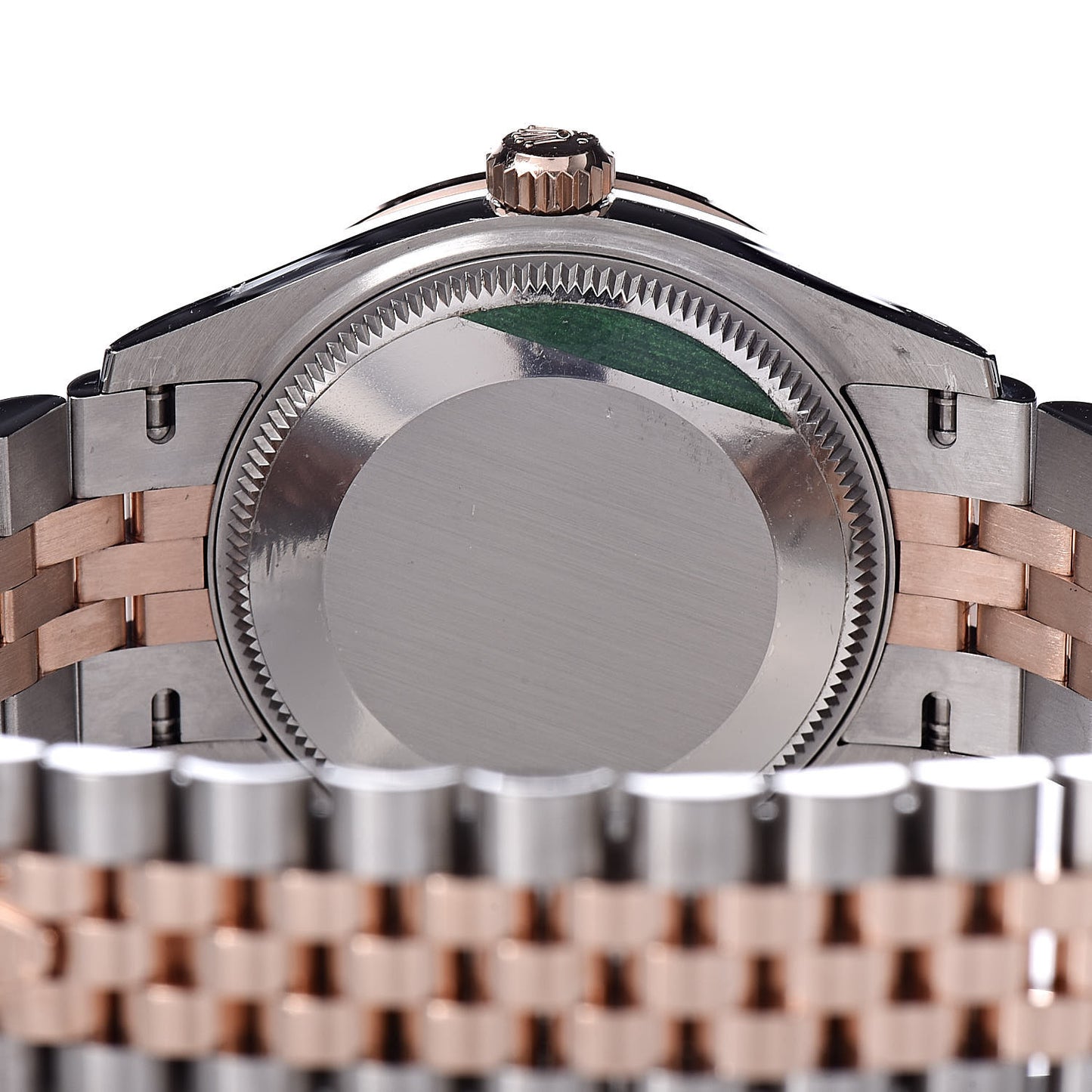 Stainless Steel 18K Everose Gold Diamond 31mm Oyster Perpetual Datejust Watch Pink 278381