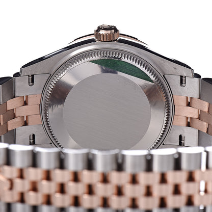 Rolex Stainless Steel 18K Everose Gold Diamond 31mm Oyster Perpetual Datejust Watch Pink 278381 6 of 7