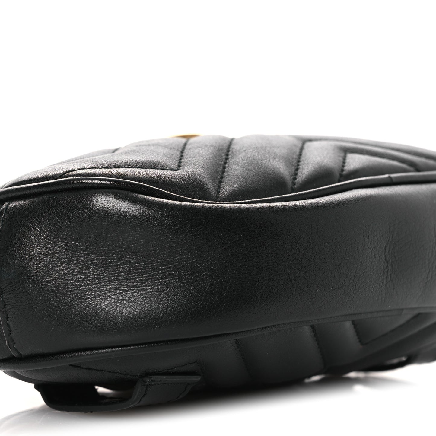 Calfskin Matelasse GG Marmont Belt Bag 105 42 Black