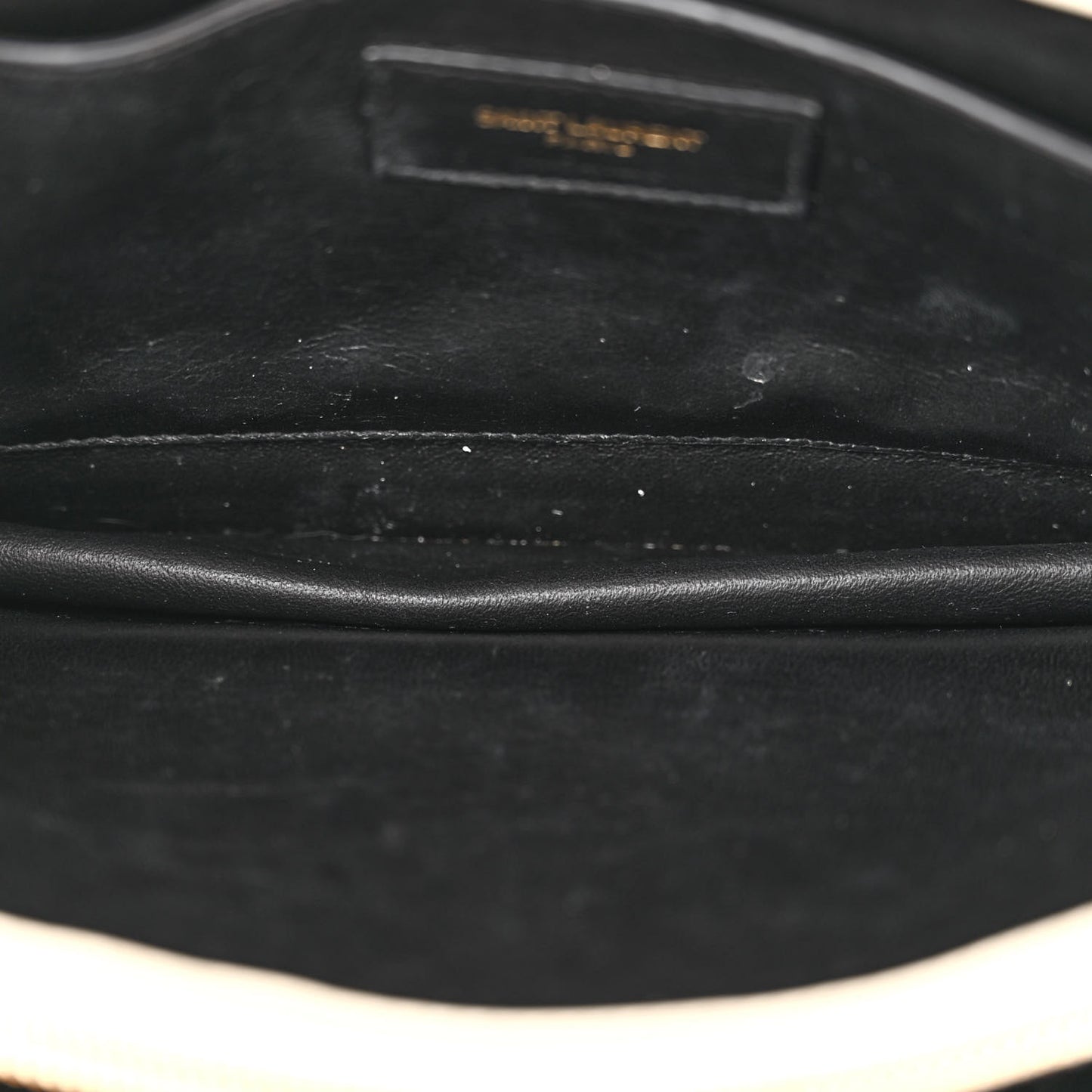 Calfskin Matelasse Victoire Chain Wallet Black