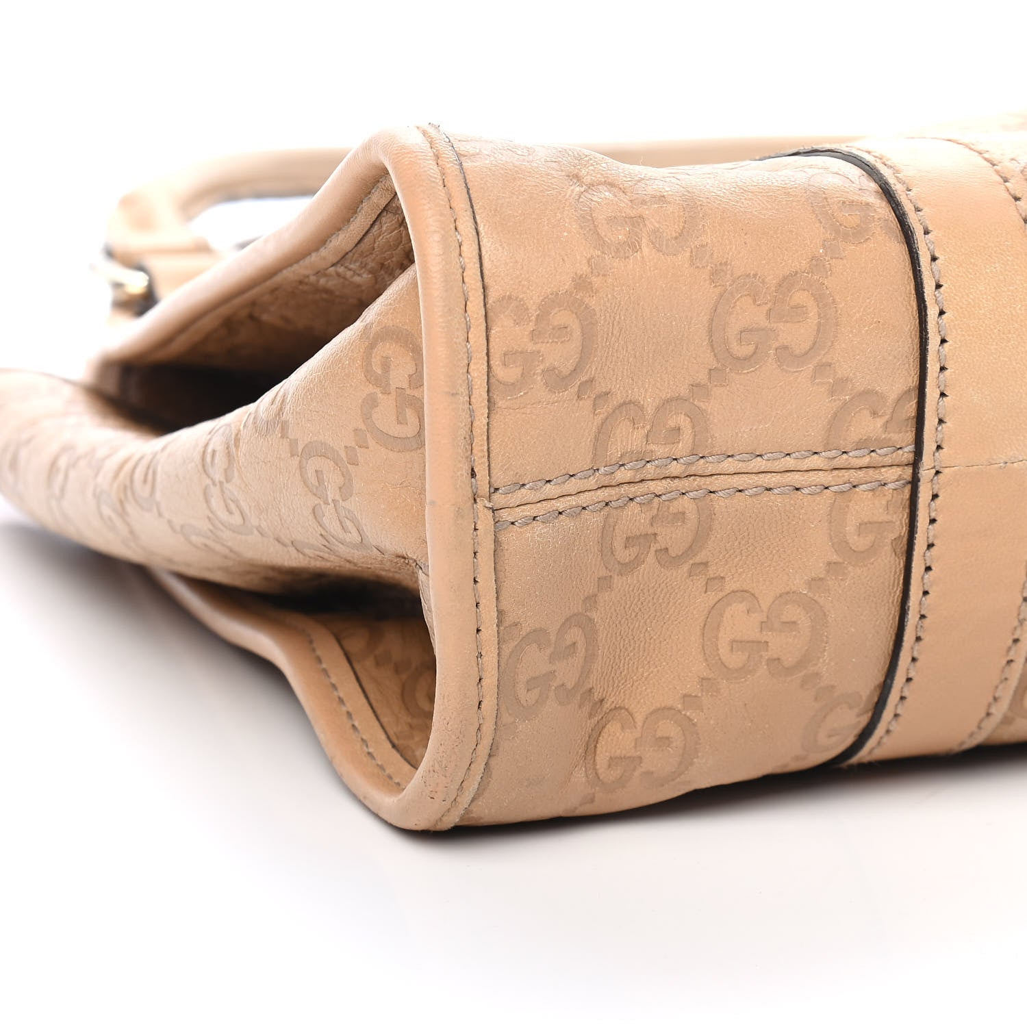 Gucci Guccissima Medium Joy Shoulder Bag Beige 8 of 9