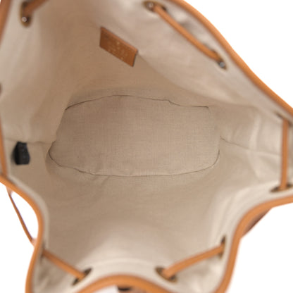 Gucci X DISNEY Mini Vintage GG Supreme Monogram Bucket Bag Beige Vintage Sun Oil 5 of 10