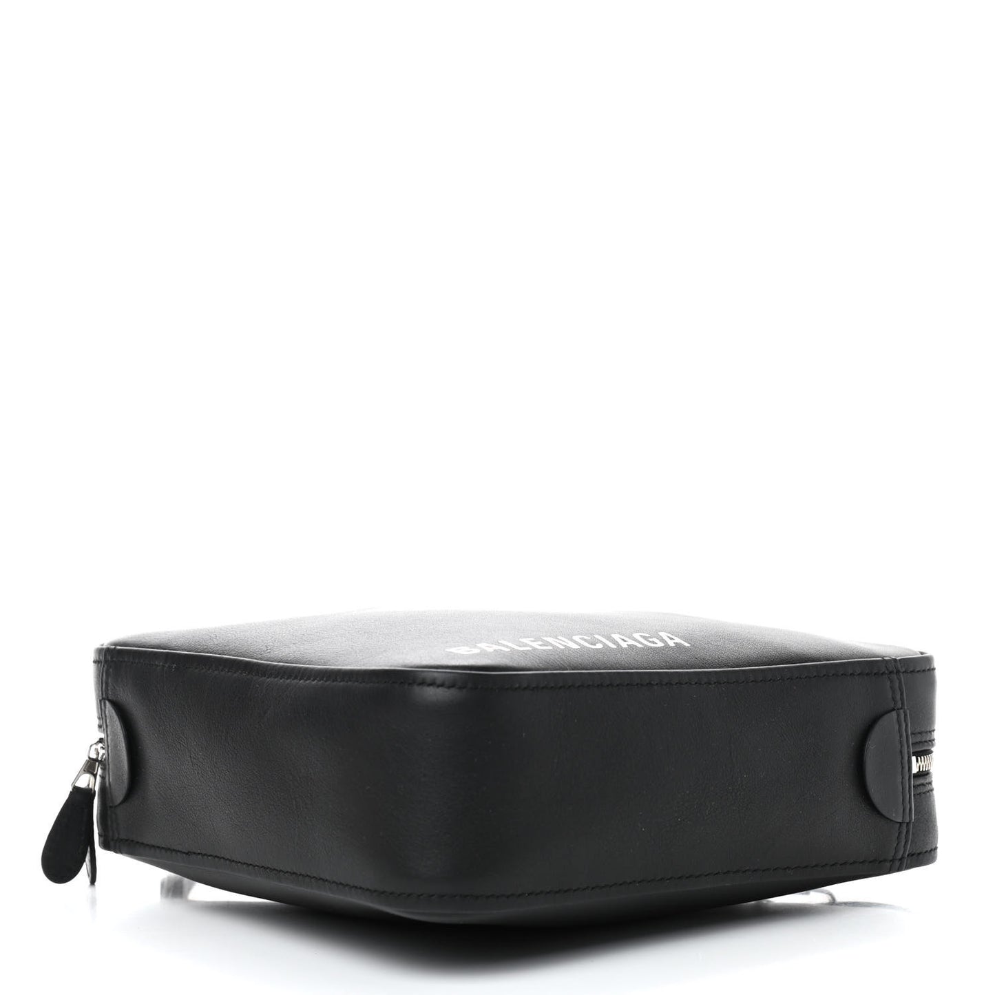 Calfskin XS Triangle Duffle Black