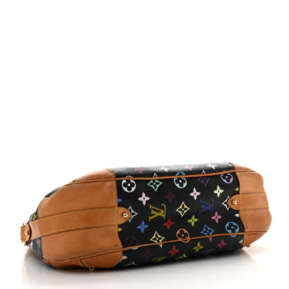 Louis Vuitton Monogram Multicolor Greta Black 4 of 15