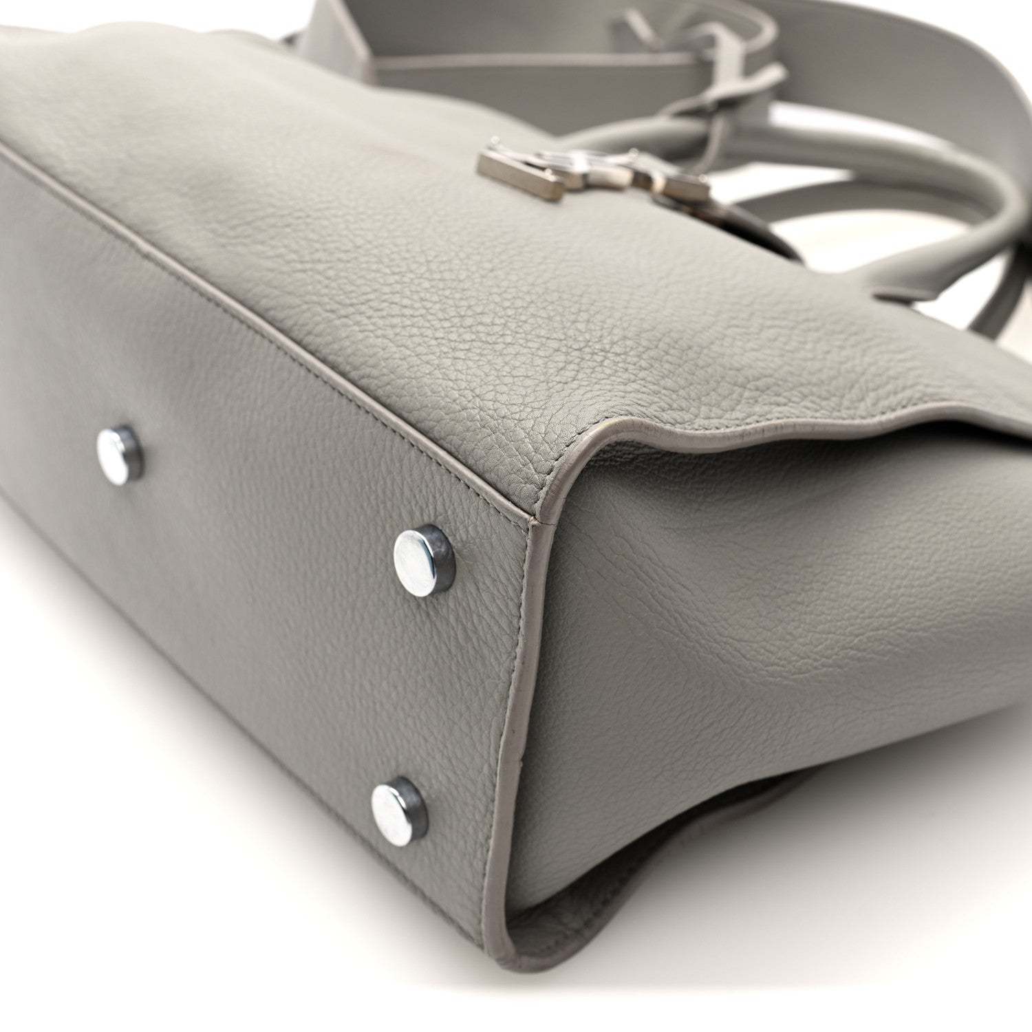 Saint Laurent Calfskin Baby Monogram Downtown Cabas 10 of 10