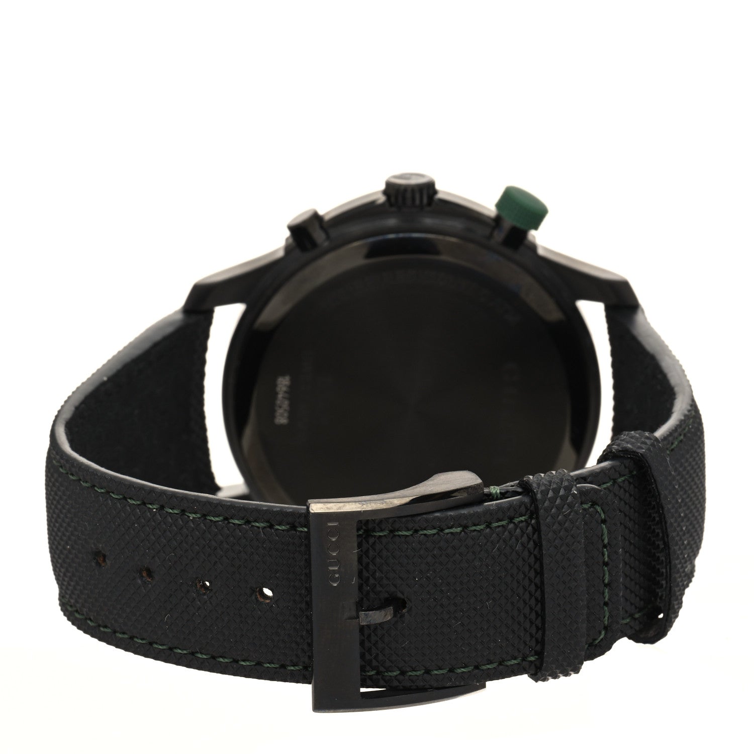 Gucci PVD Stainless Steel Nylon 45mm G-Timeless Chronograph Quartz Watch Black 3 of 4