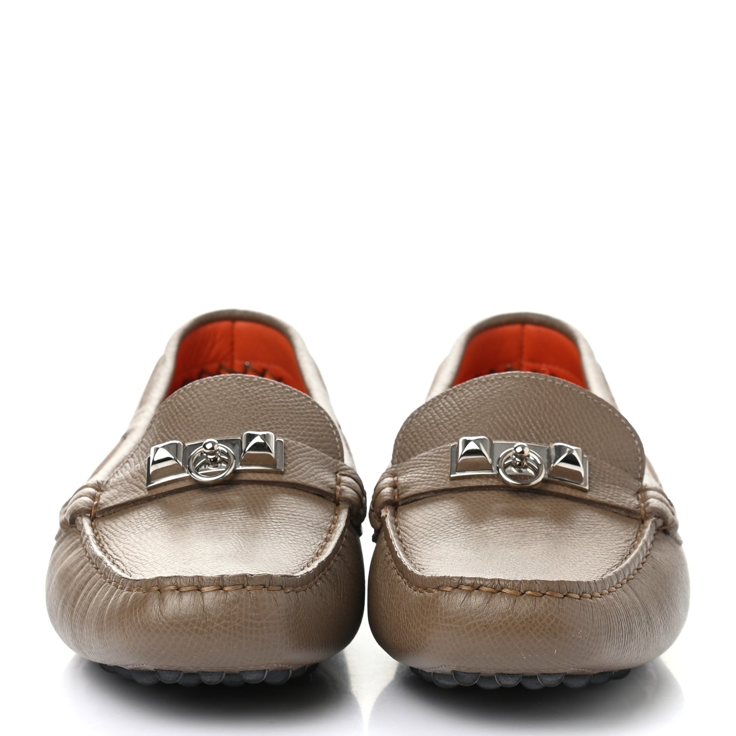 Epsom Womens Irving Loafer 36.5 Etoupe