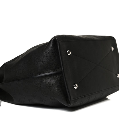 Louis Vuitton Mahina Carmel Hobo Black 9 of 16