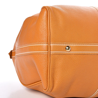 Louis Vuitton Tobago Calfskin Keepall 50 Yellow 8 of 11