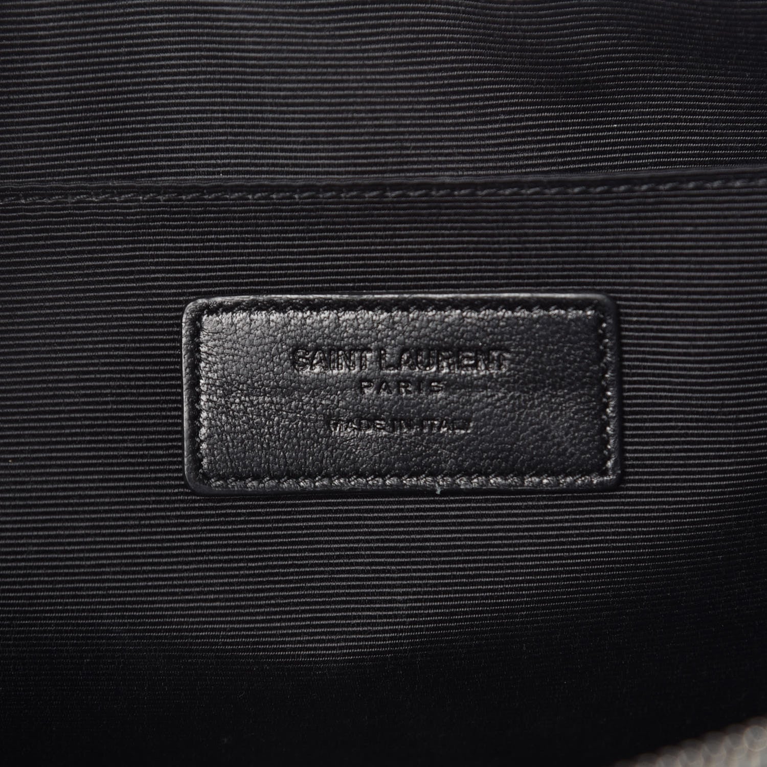 Saint Laurent Grain De Poudre Document Holder Black 6 of 10