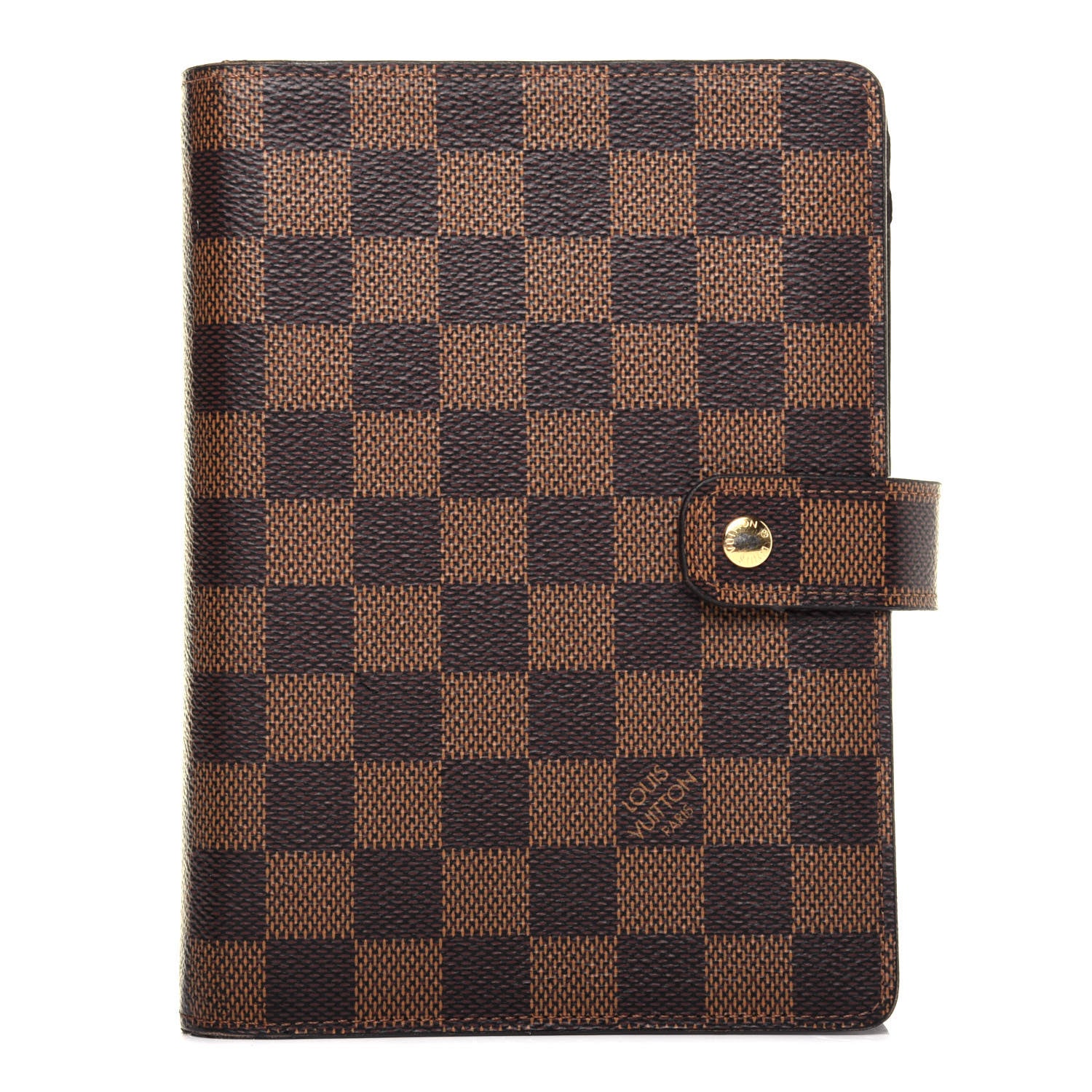 Louis Vuitton Damier Ebene Medium Ring Agenda Cover 1 of 12