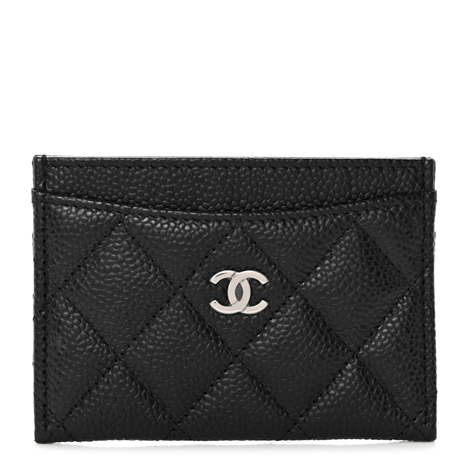 Chanel Caviar Quilted Card Holder Black 1 of 8