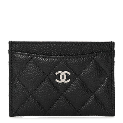 Chanel Caviar Quilted Card Holder Black 1 of 8