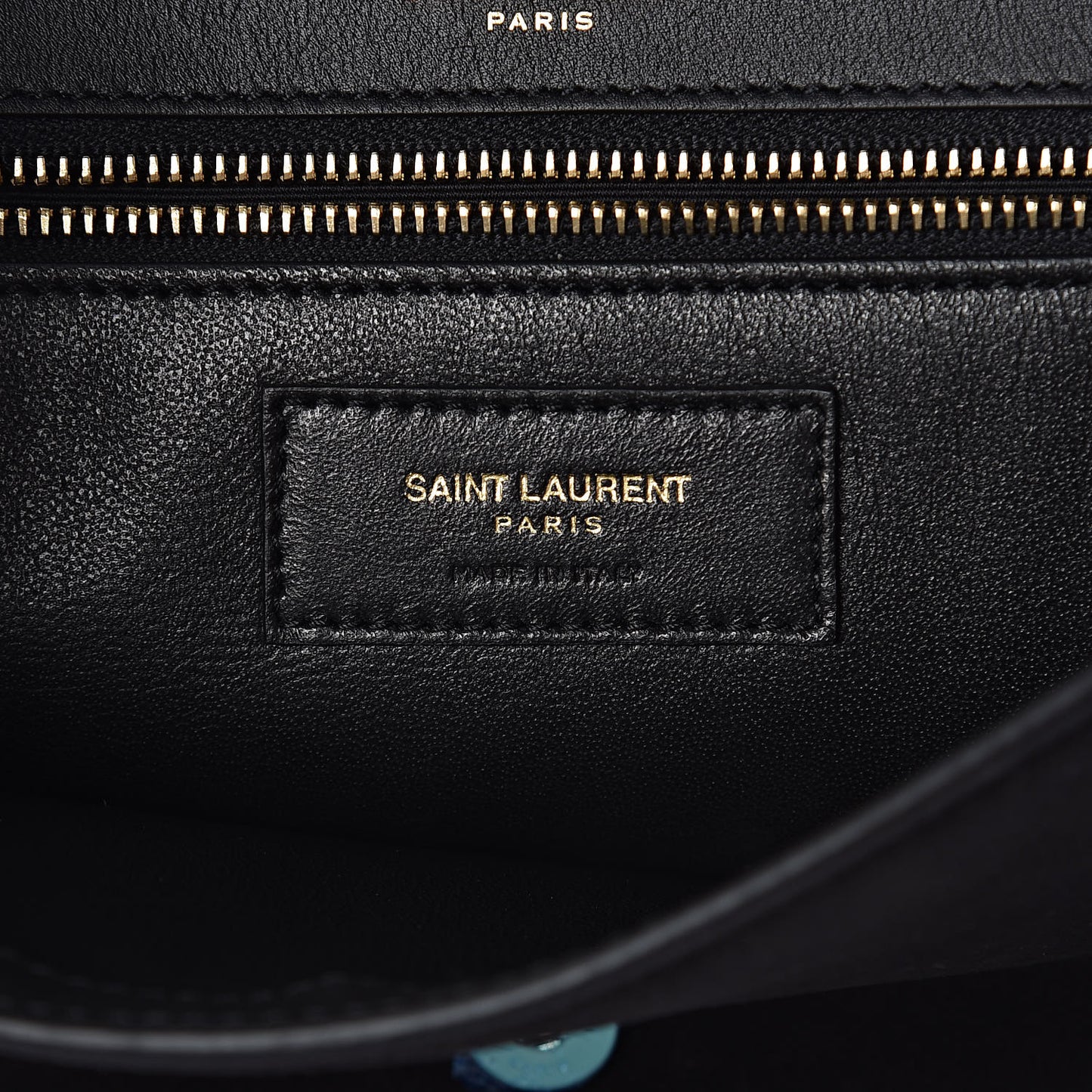 Suede Calfskin Monogram Le Sept Chain Bag Black
