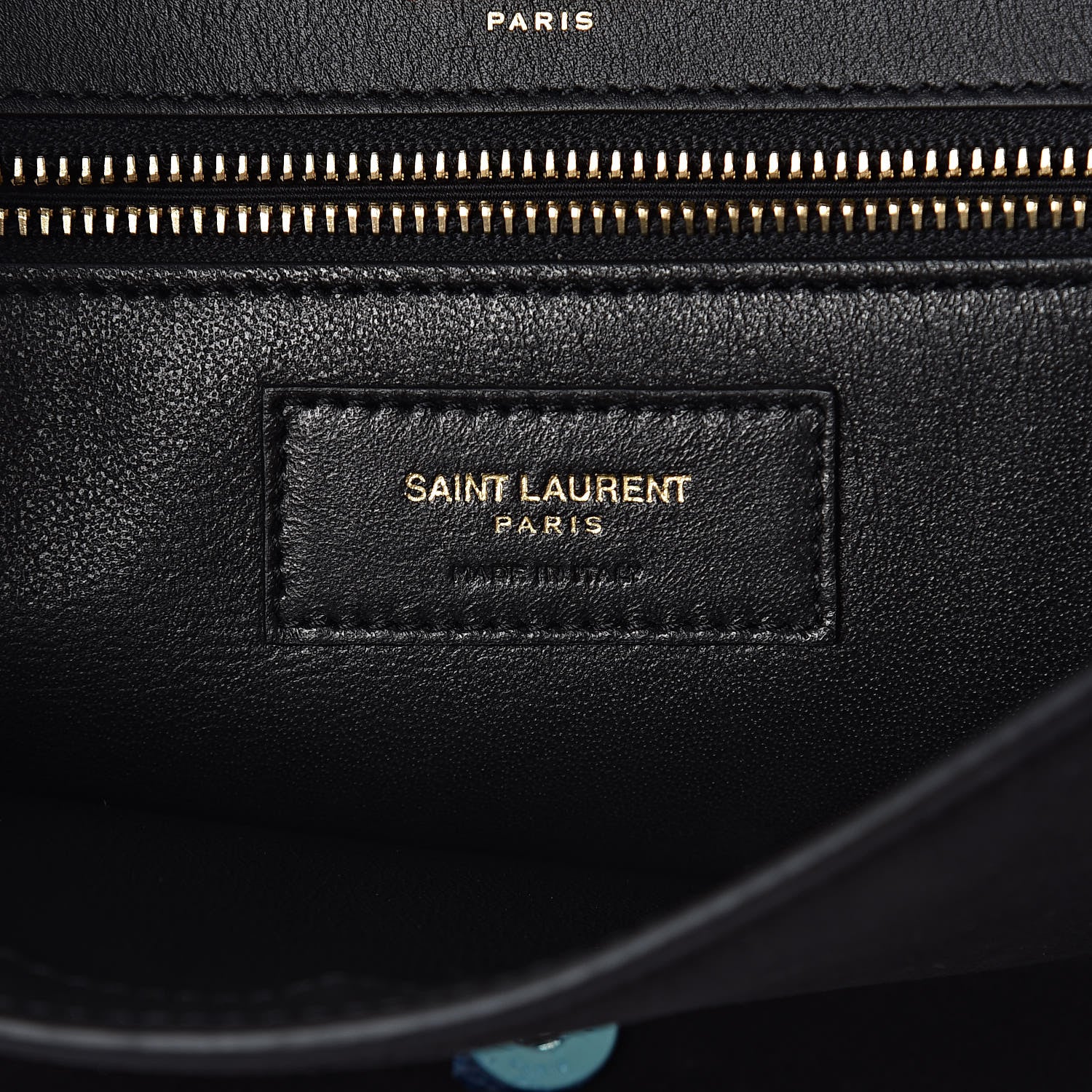 Saint Laurent Suede Calfskin Monogram Le Sept Chain Bag Black 6 of 8