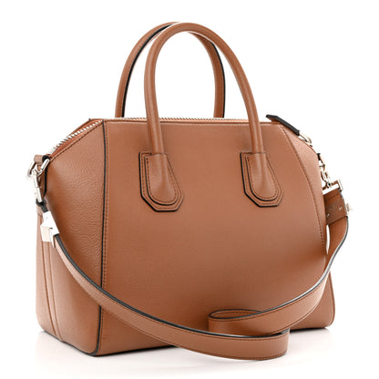 Givenchy Sugar Goatskin Small Antigona Pony Brown 3 of 17