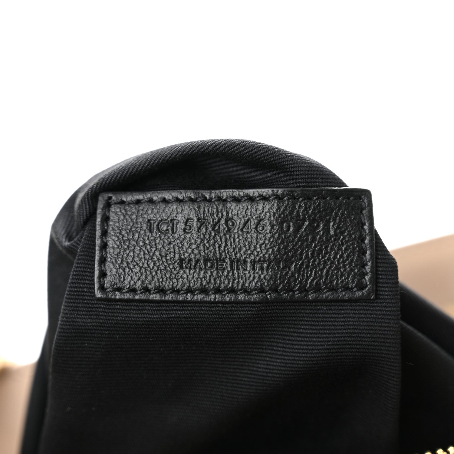 Saint Laurent Calfskin Y Quilted Monogram Medium Loulou Chain Satchel Dark Beige 7 of 10