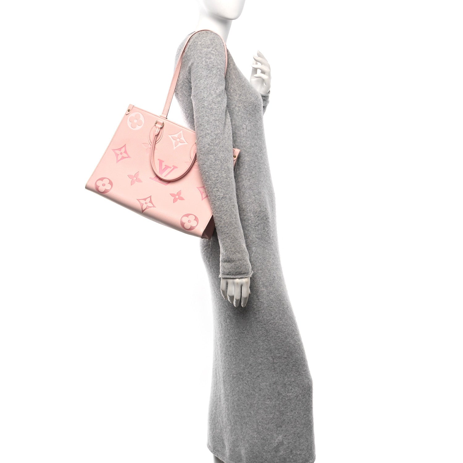 Louis Vuitton Empreinte Monogram Giant Onthego MM Degrade Rose 2 of 9