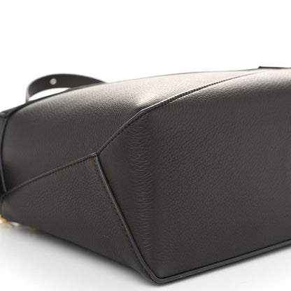 Loewe Soft Grained Calfskin Small Puzzle Edge Bag Dark Grey 8 of 9