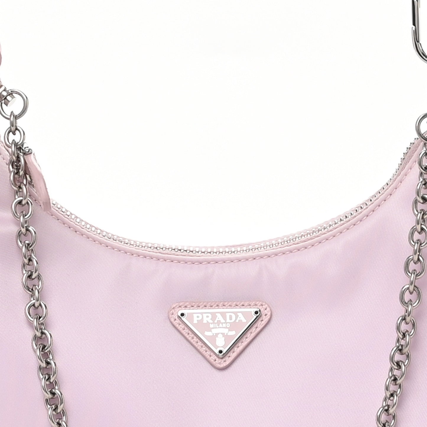 Nylon Re-Edition 2005 Shoulder Bag Alabastro